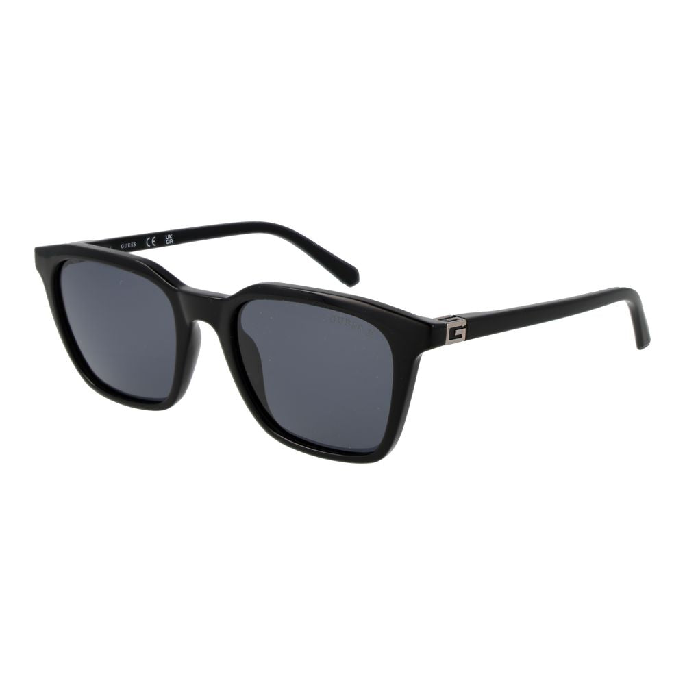 Schwarze Sonnenbrille aus Kunststoff