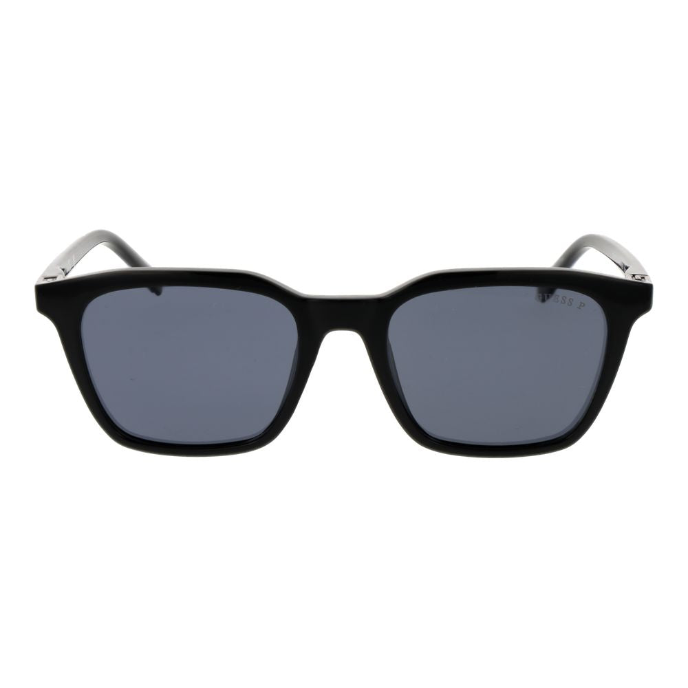 Schwarze Sonnenbrille aus Kunststoff