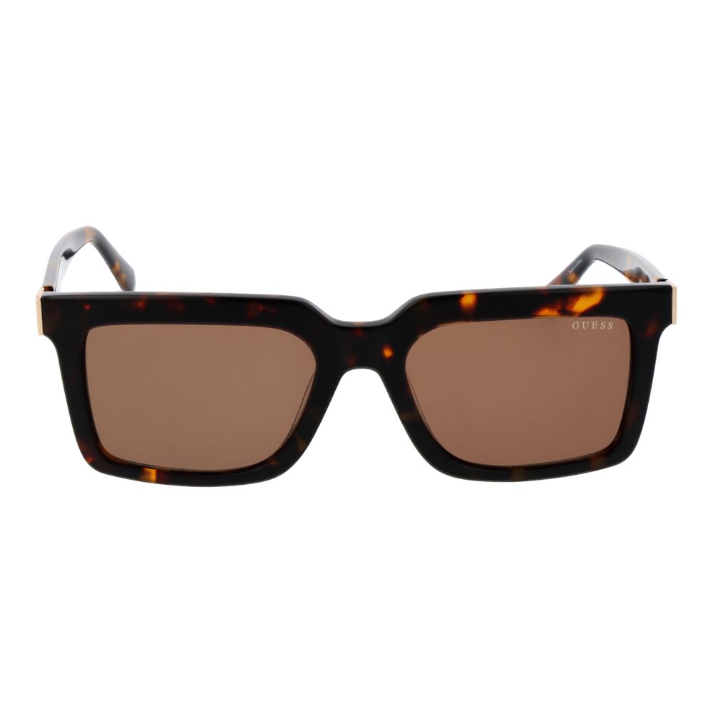 Braune Sonnenbrille aus Acetat Guess