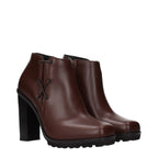 Braune Lederstiefeletten