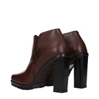 Braune Lederstiefeletten
