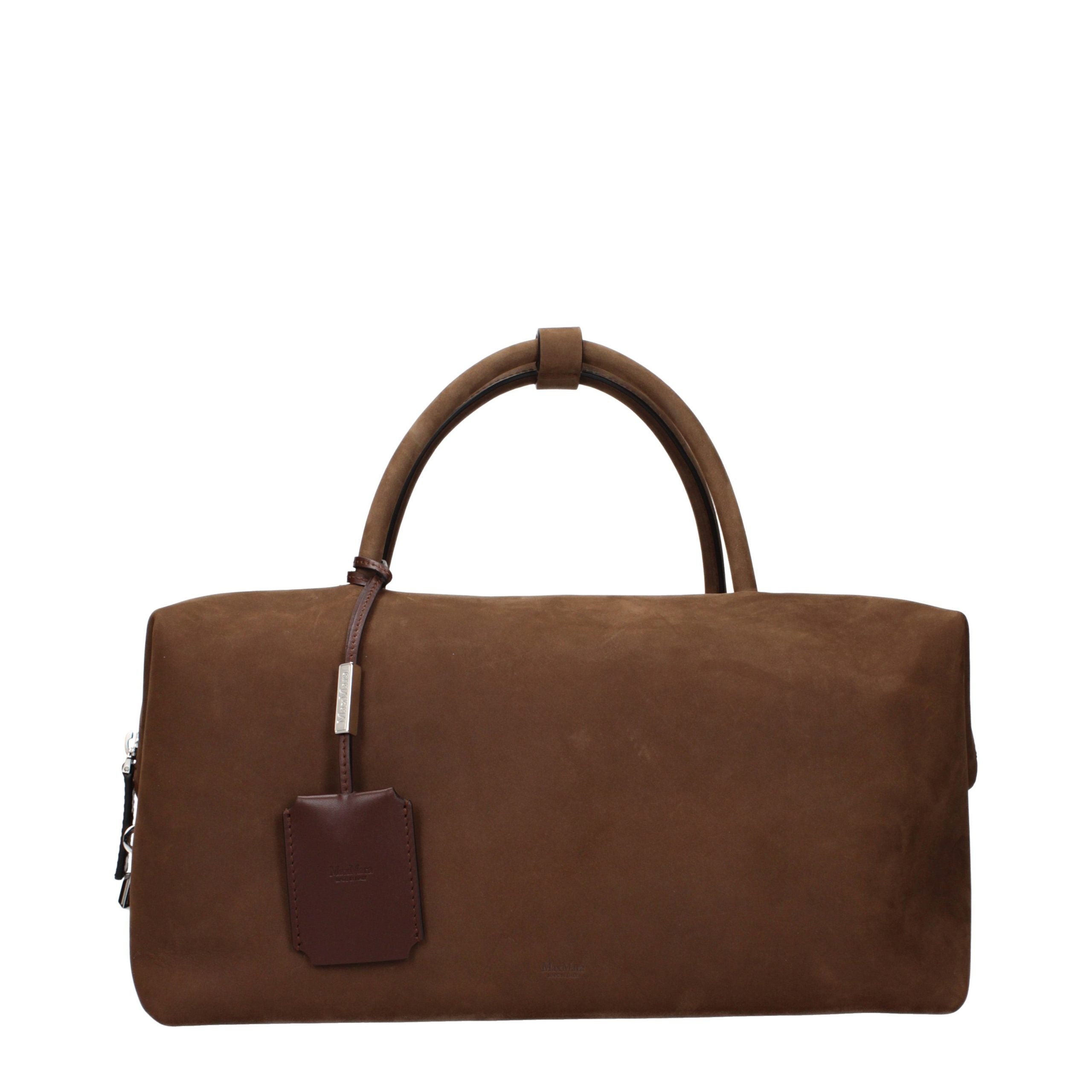 Braune Lederhandtasche