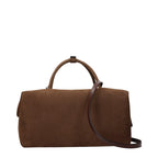 Braune Lederhandtasche