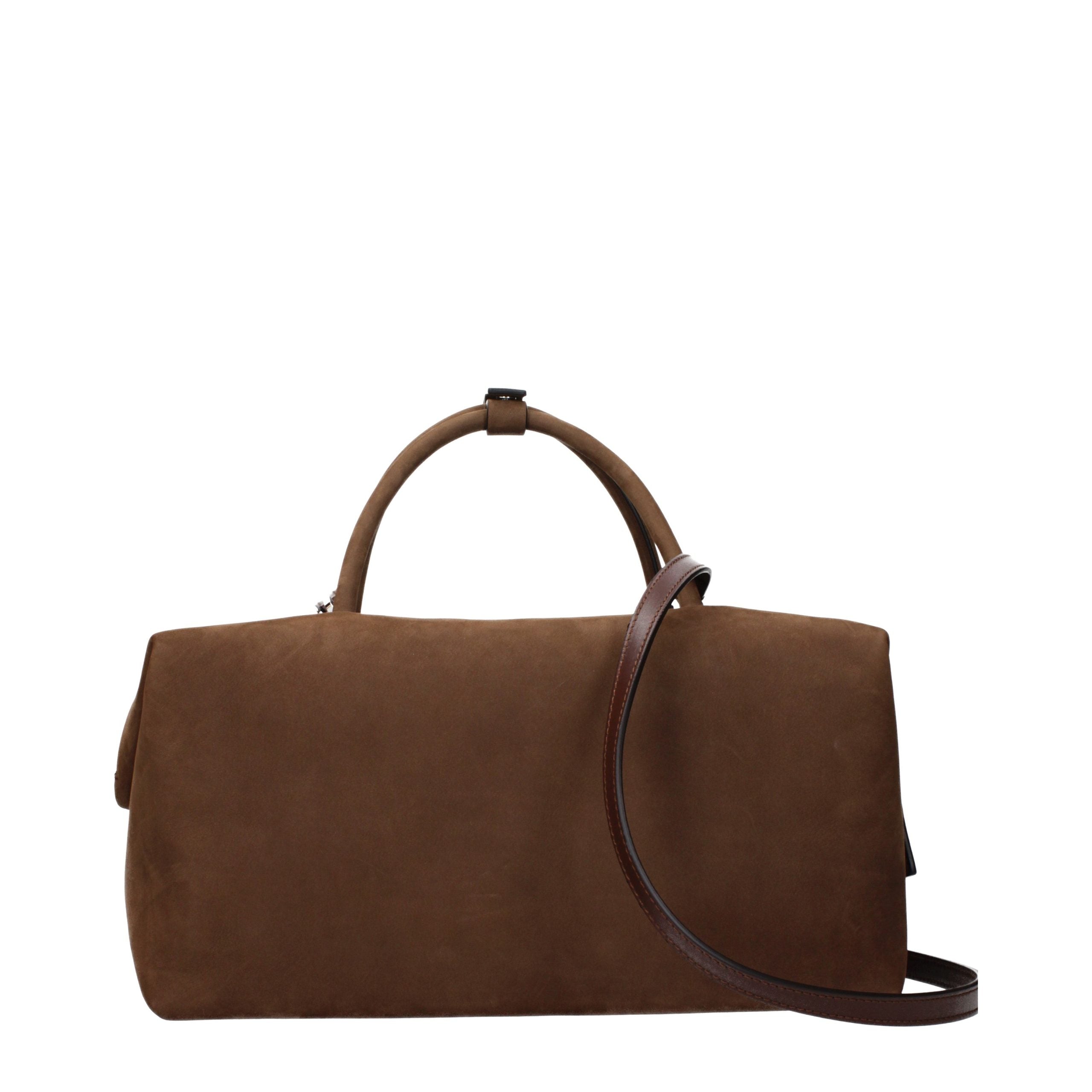 Braune Lederhandtasche