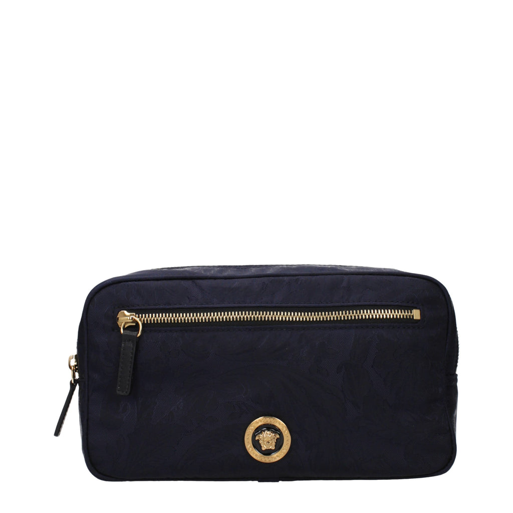Blauer Stoffrucksack