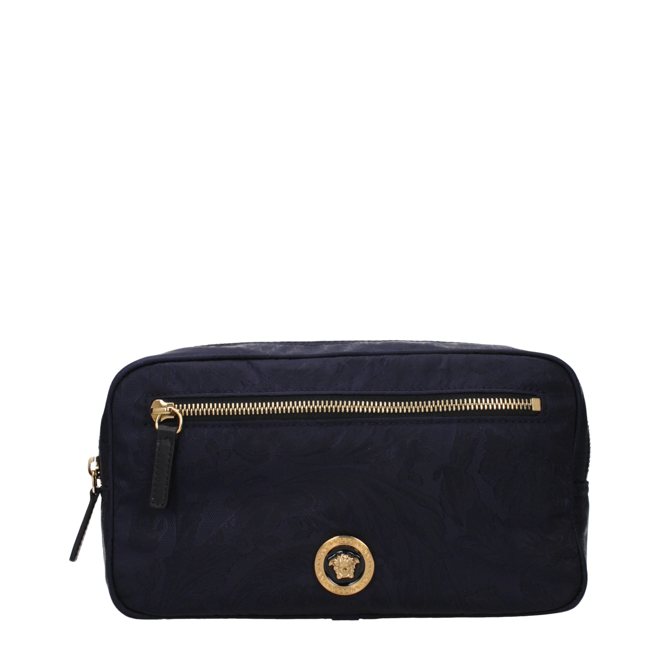 Blauer Stoffrucksack