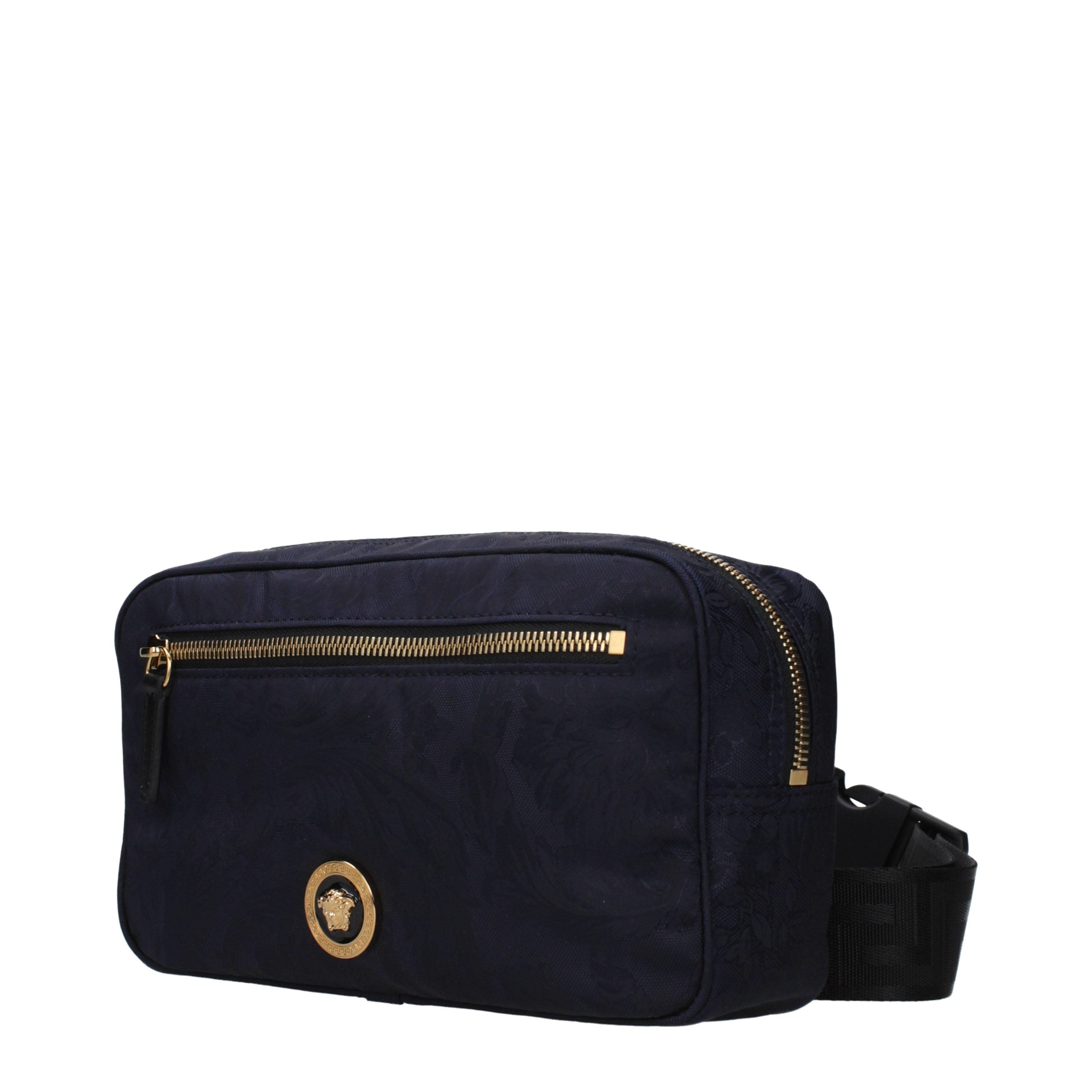 Blauer Stoffrucksack