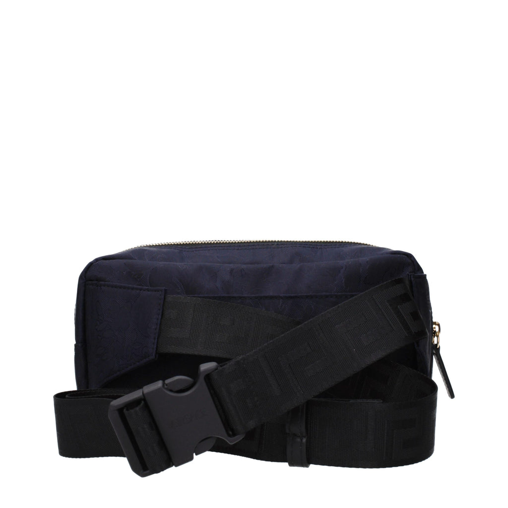 Blauer Stoffrucksack