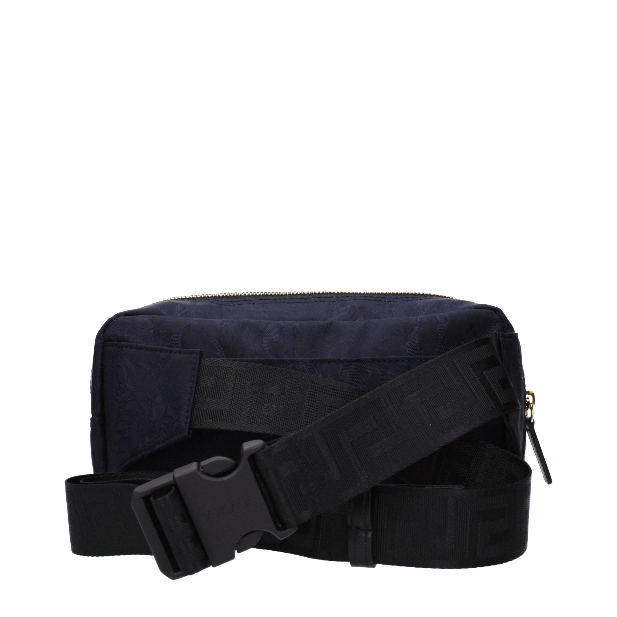 Blauer Stoffrucksack