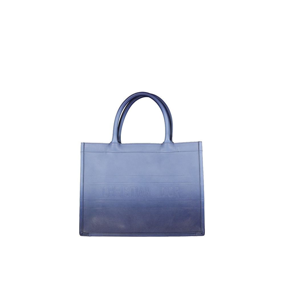 Tasche aus blauem Kalbsleder
