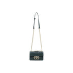 Grüne Handtasche aus Polyester