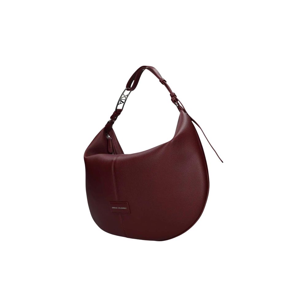 Bordeaux Polyester Handtasche