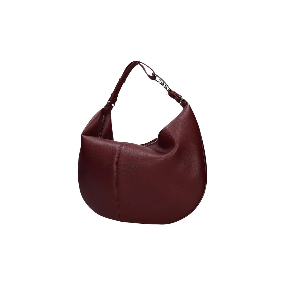 Bordeaux Polyester Handtasche