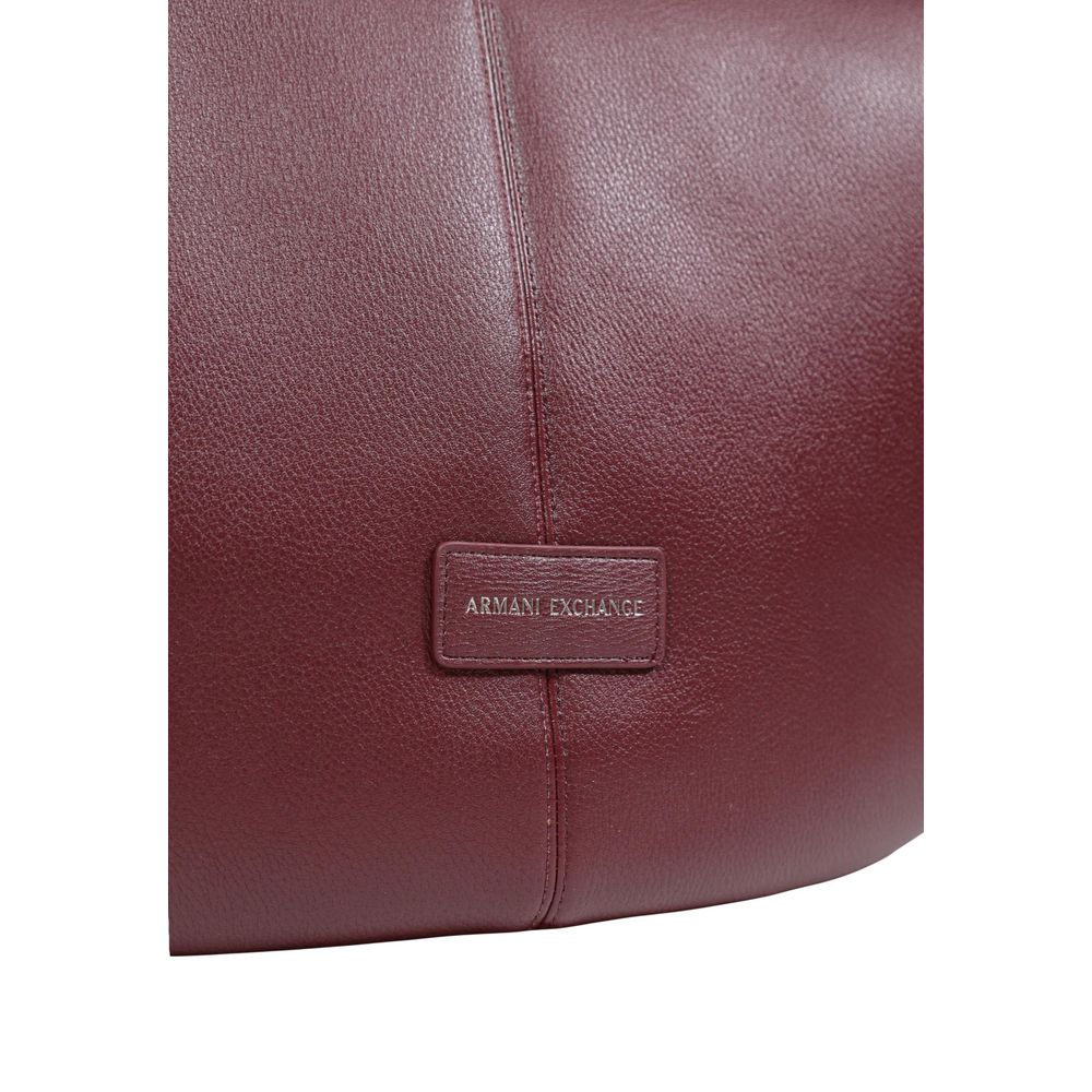 Bordeaux Polyester Handtasche