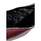 Bordeaux Polyester Handtasche