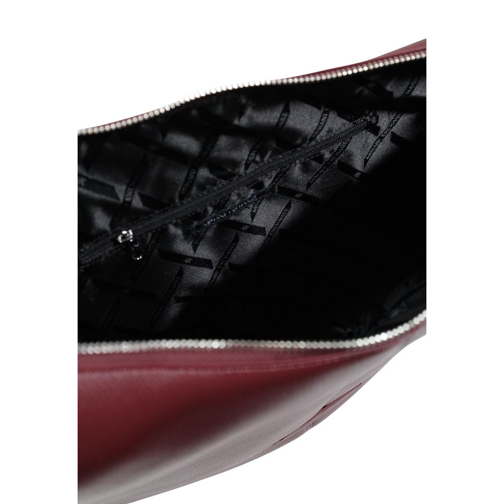 Bordeaux Polyester Handtasche