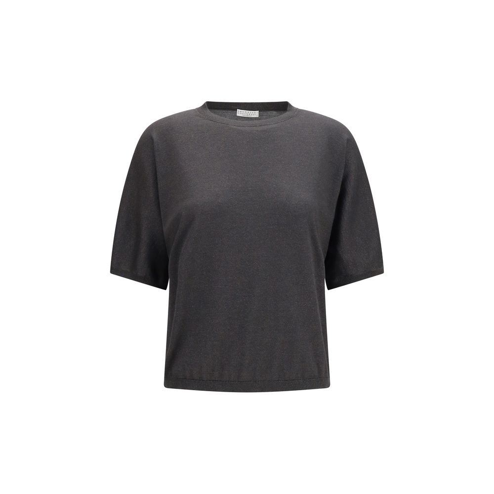Grauer Kaschmirpullover