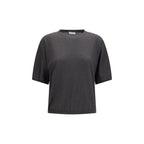 Grauer Kaschmirpullover
