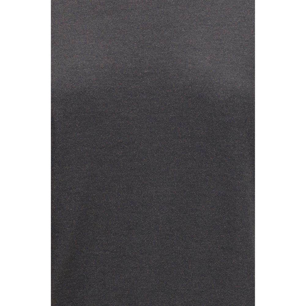 Grauer Kaschmirpullover