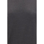 Grauer Kaschmirpullover