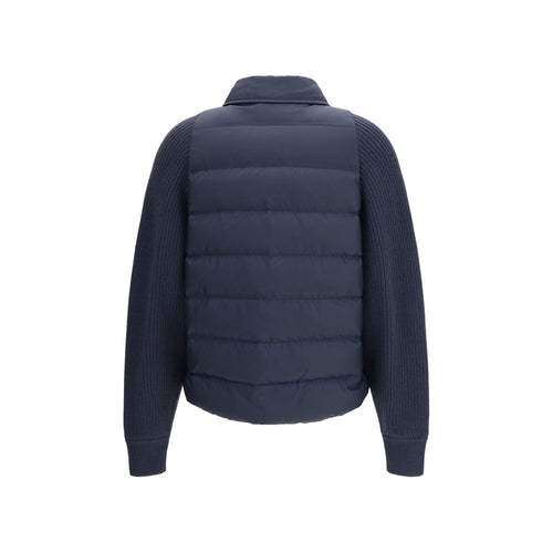 Blaue Jacke