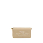 Beige Kalbsleder Bos Taurus Schultertasche