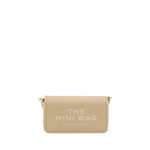 Beige Kalbsleder Bos Taurus Schultertasche Marc Jacobs