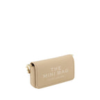 Beige Kalbsleder Bos Taurus Schultertasche