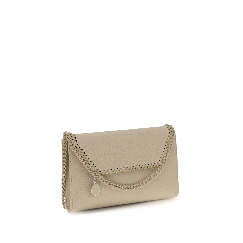Beige Polyester Shoulder Bag