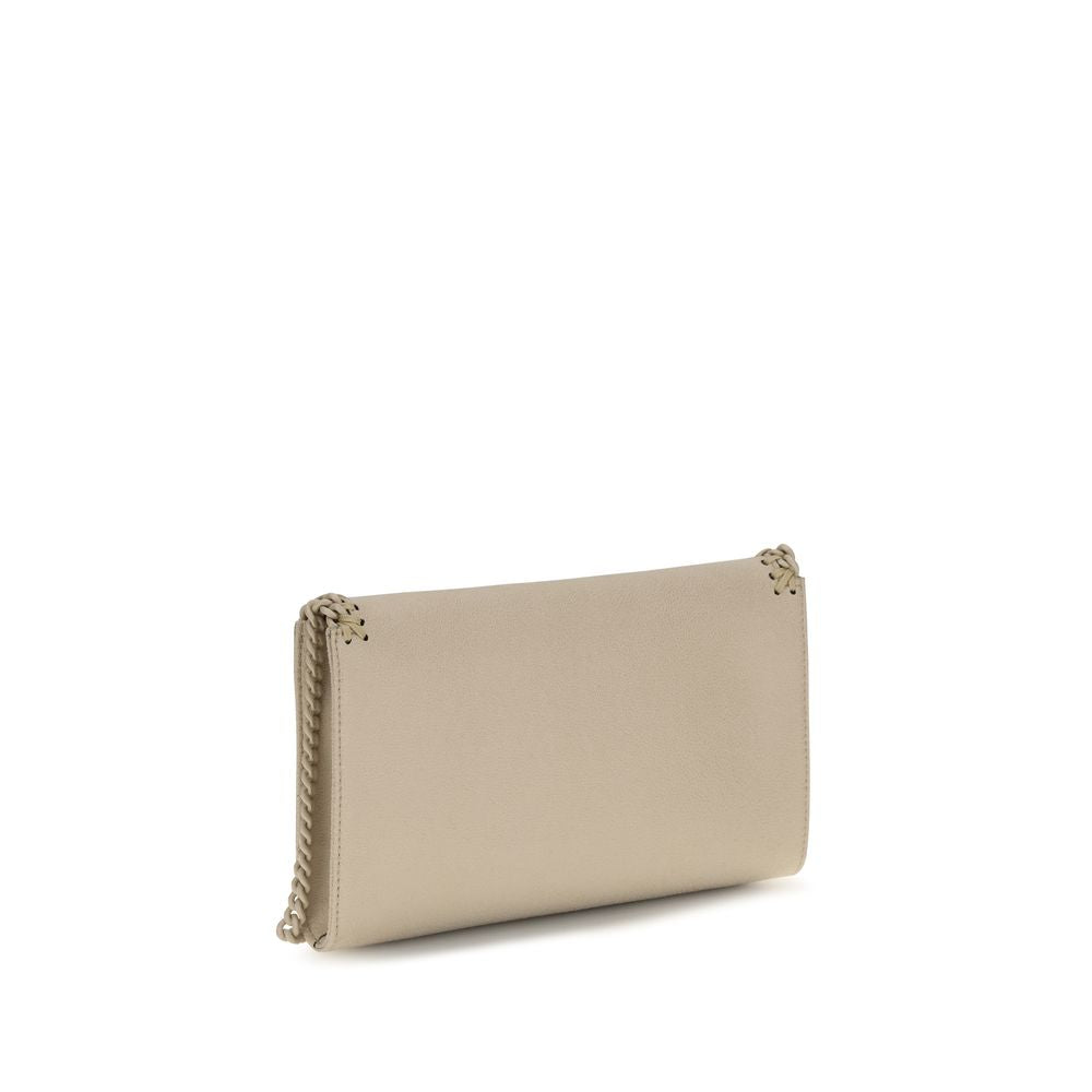 Beige Polyester Shoulder Bag