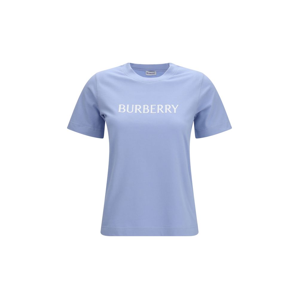 Blaues Baumwoll-T-Shirt