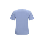 Blaues Baumwoll-T-Shirt