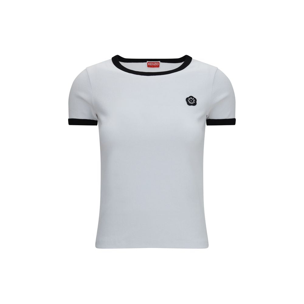 Weißes Sportshirt aus Baumwolle