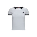 Weißes Sportshirt aus Baumwolle