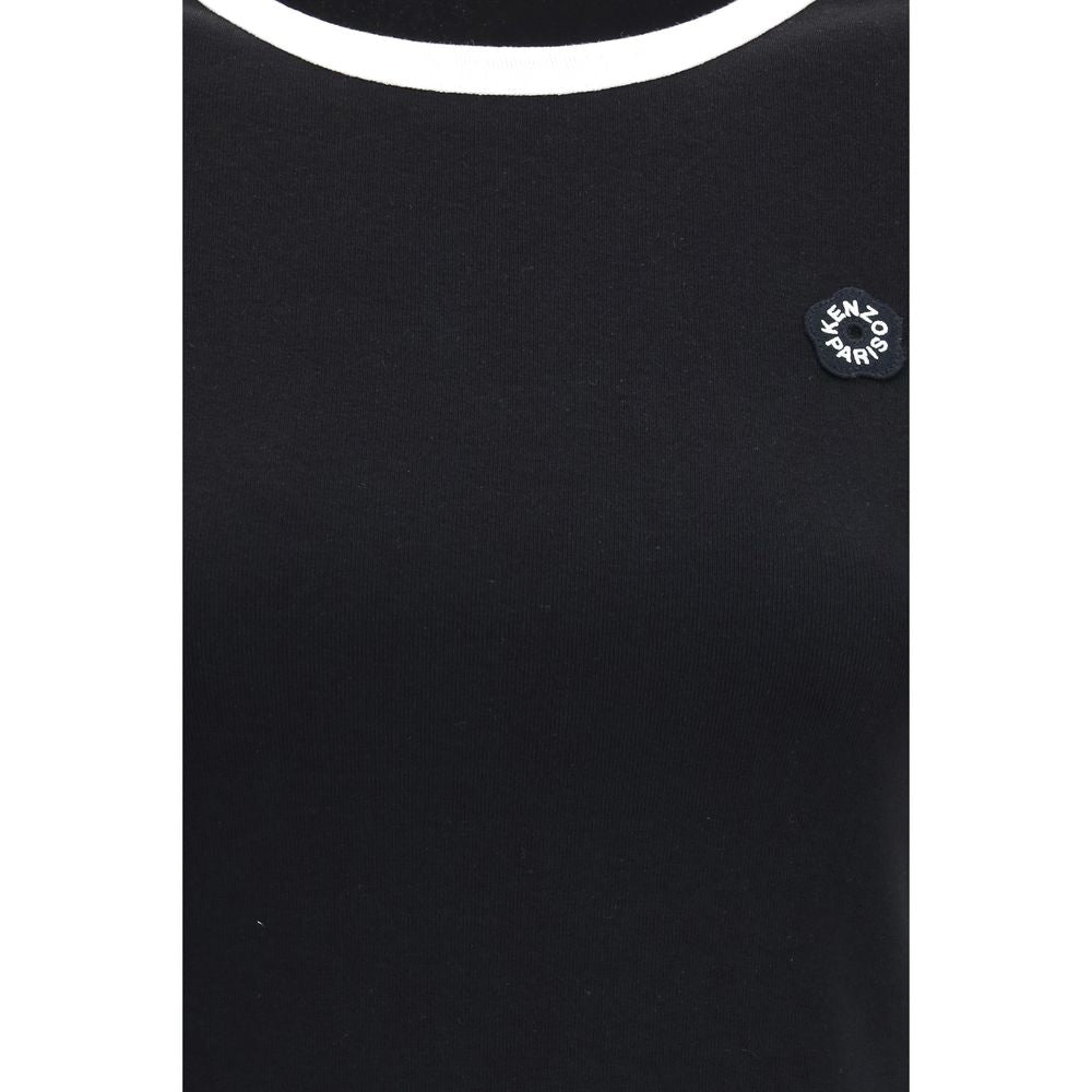 Schwarzes T-Shirt aus Baumwolle FG52TS2174SJ99B