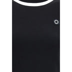 Schwarzes T-Shirt aus Baumwolle FG52TS2174SJ99B