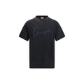 Schwarzes T-Shirt aus Baumwolle FG65TS2864SG99J