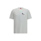 Weißes T-Shirt aus Baumwolle FG65TS2924SG02