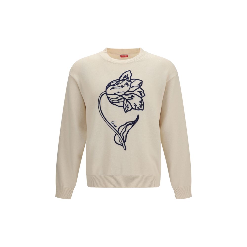Beiges Sweatshirt aus Baumwolle