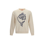 Beiges Sweatshirt aus Baumwolle