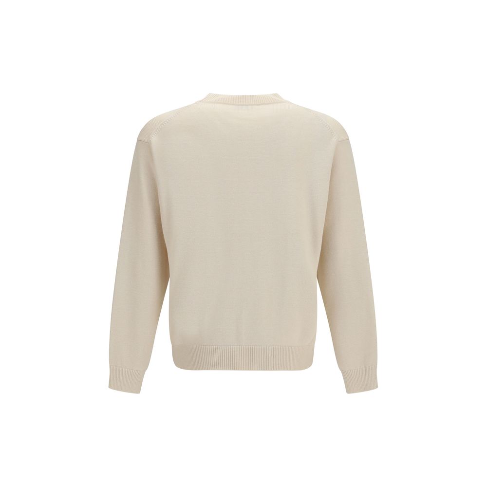 Beiges Sweatshirt aus Baumwolle