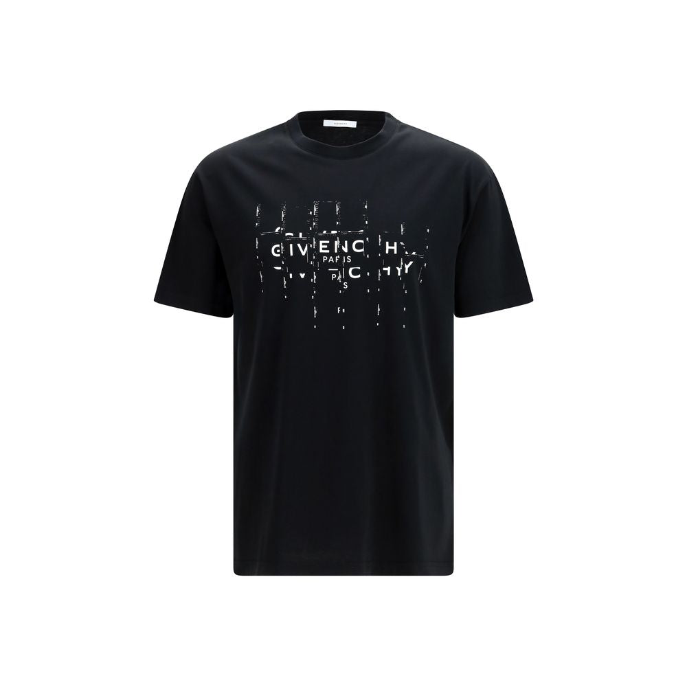 Schwarzes Baumwoll-T-Shirt Givenchy