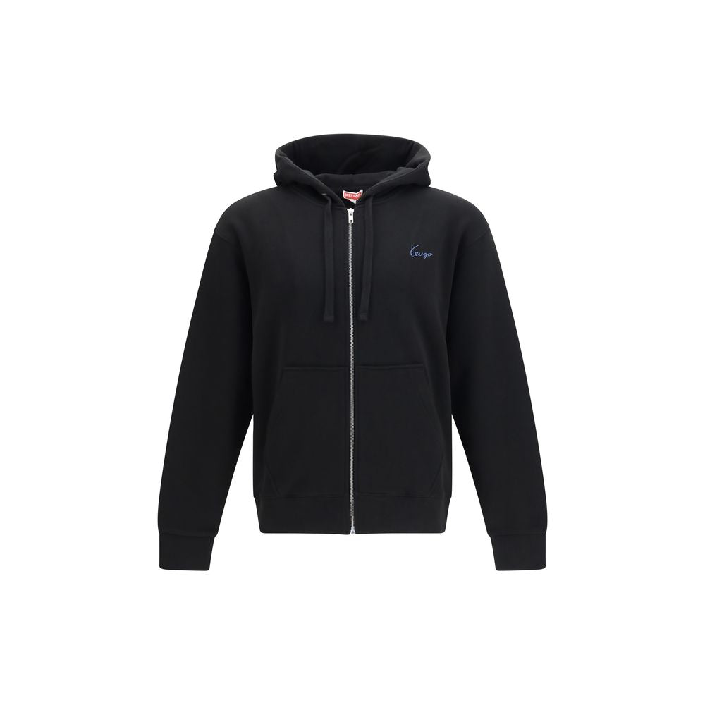 Schwarzes Sweatshirt aus Baumwolle FG65HO2644MJ99J