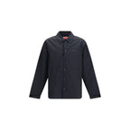 Schwarze Jacke aus Baumwolle