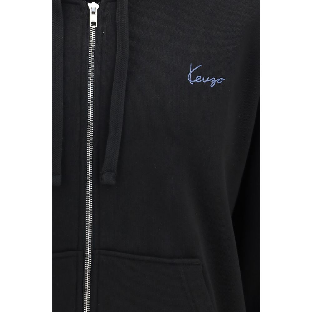 Schwarzes Sweatshirt aus Baumwolle FG65HO2644MJ99J