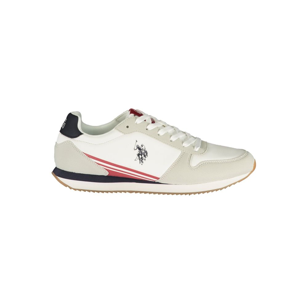 Herren-Sneaker aus weißem Polyurethan