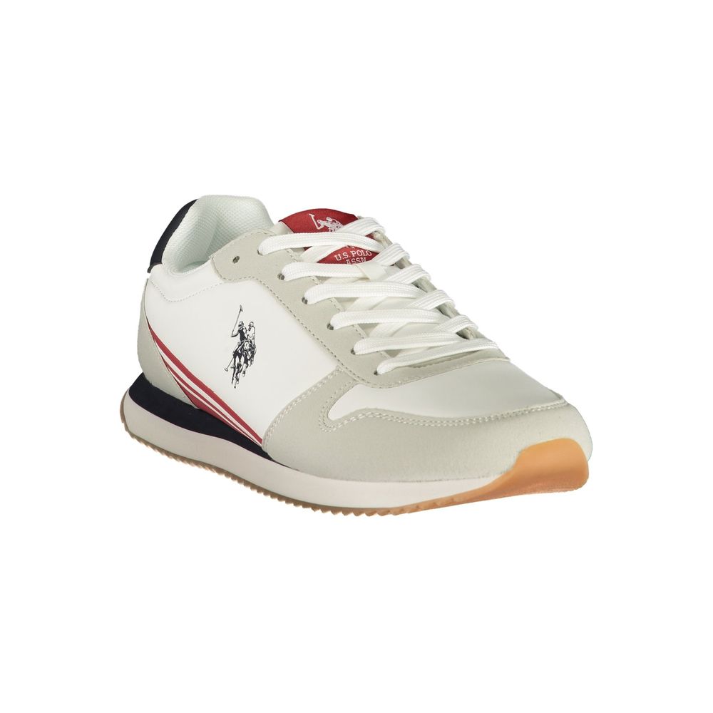 Herren-Sneaker aus weißem Polyurethan