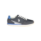 Blauer Sneaker aus Polyurethan für Herren
