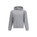 Grauer Baumwollpullover