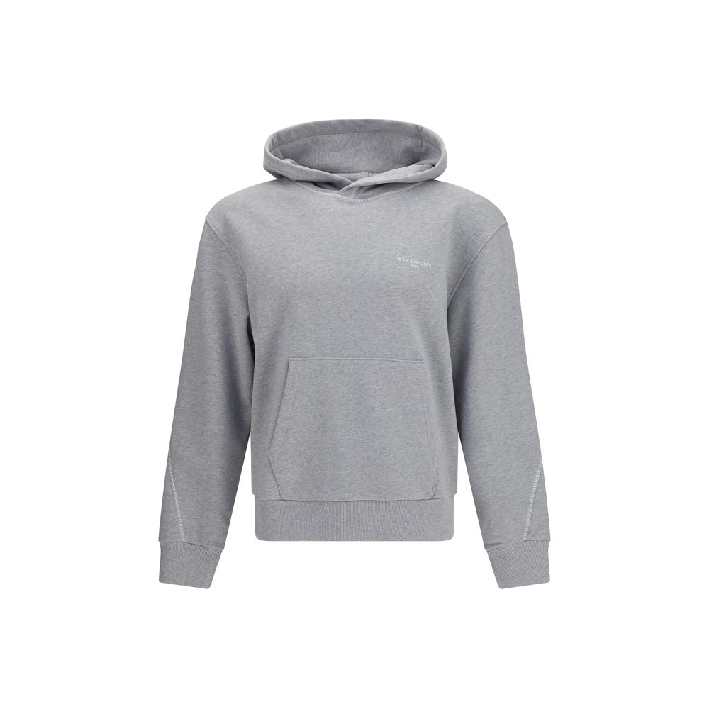Grauer Baumwollpullover